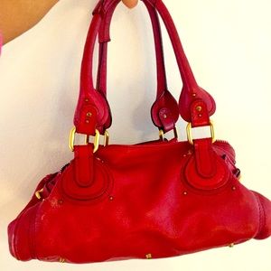 Authentic Chloe padlock purse bag - normal wear